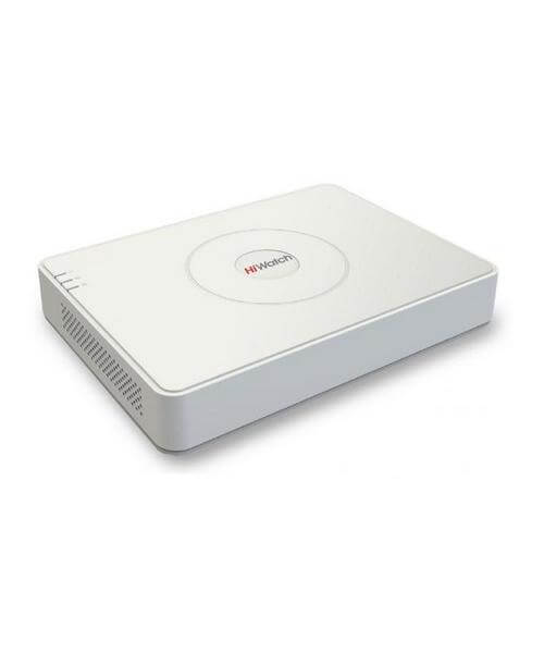 8-канальный IP-регистратор c PoE HiWatch DS-N208P(B)