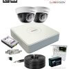 Комплект видеонаблюдения на 2 камеры HD-TVI 2Mp HiWatch
